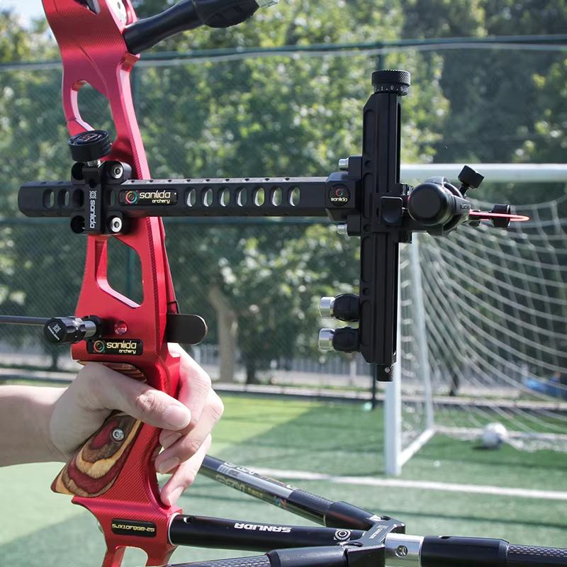 Dark Slate Gray Sanlida® Miracle X10 Recurve Bow Sight SANLIDA