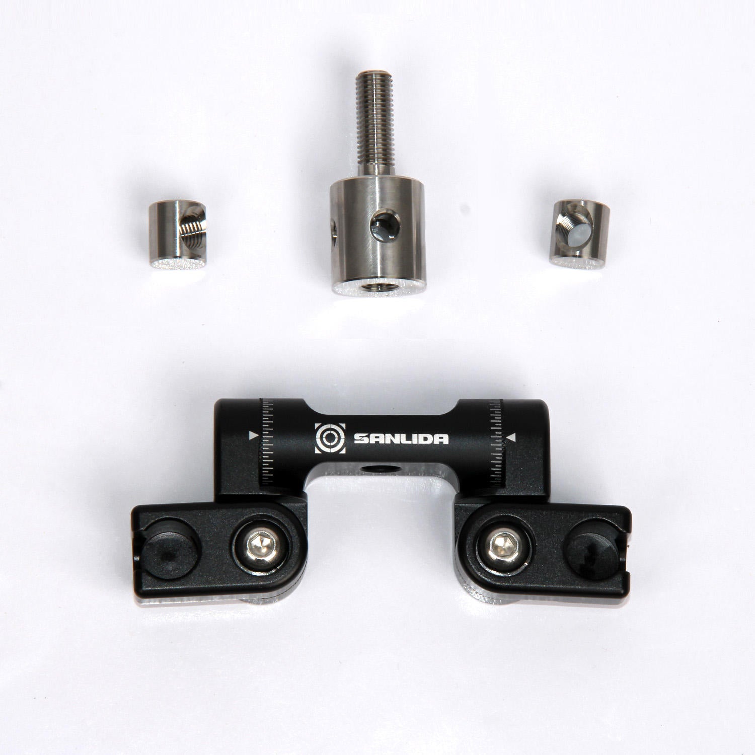 White Smoke Sanlida® Hero 10 II Compound Bow Double Side V-Bar Quick Disconnect SANLIDA