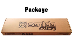 Tan Sanlida® Hero 10 II Target Full Module Compound Bow Kit - Purple Edition SANLIDA