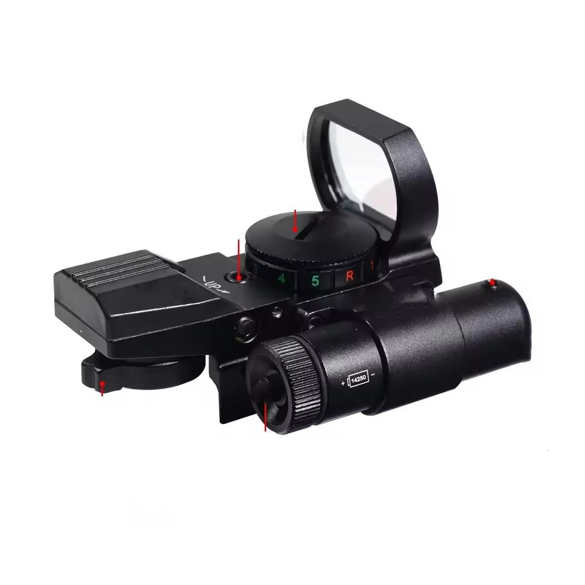 White Smoke HD101 Red Green Dot Optical Sight Alloy Outdoor Sports Accessory MARKSMAN