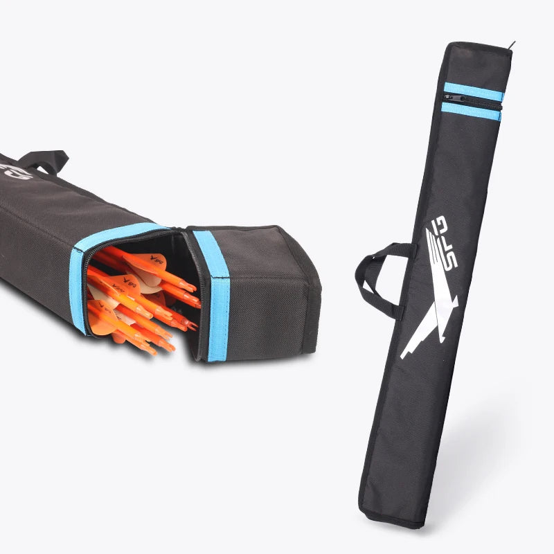 Dark Slate Gray SPG Hand Arrow Quiver – Oxford Cloth Soft Case for 82cm Arrows SPG