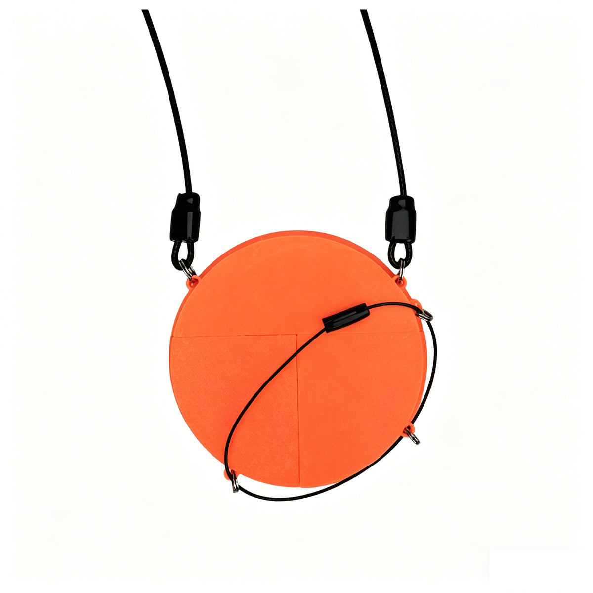 White Smoke TPU Hanging Split Target Set – 4-Piece Resettable Outdoor Practice Targets INDIAN SLINGSHOT
