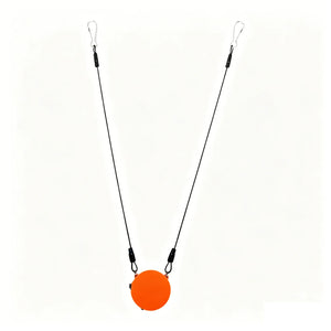 White Smoke TPU Hanging Split Target Set – 4-Piece Resettable Outdoor Practice Targets INDIAN SLINGSHOT