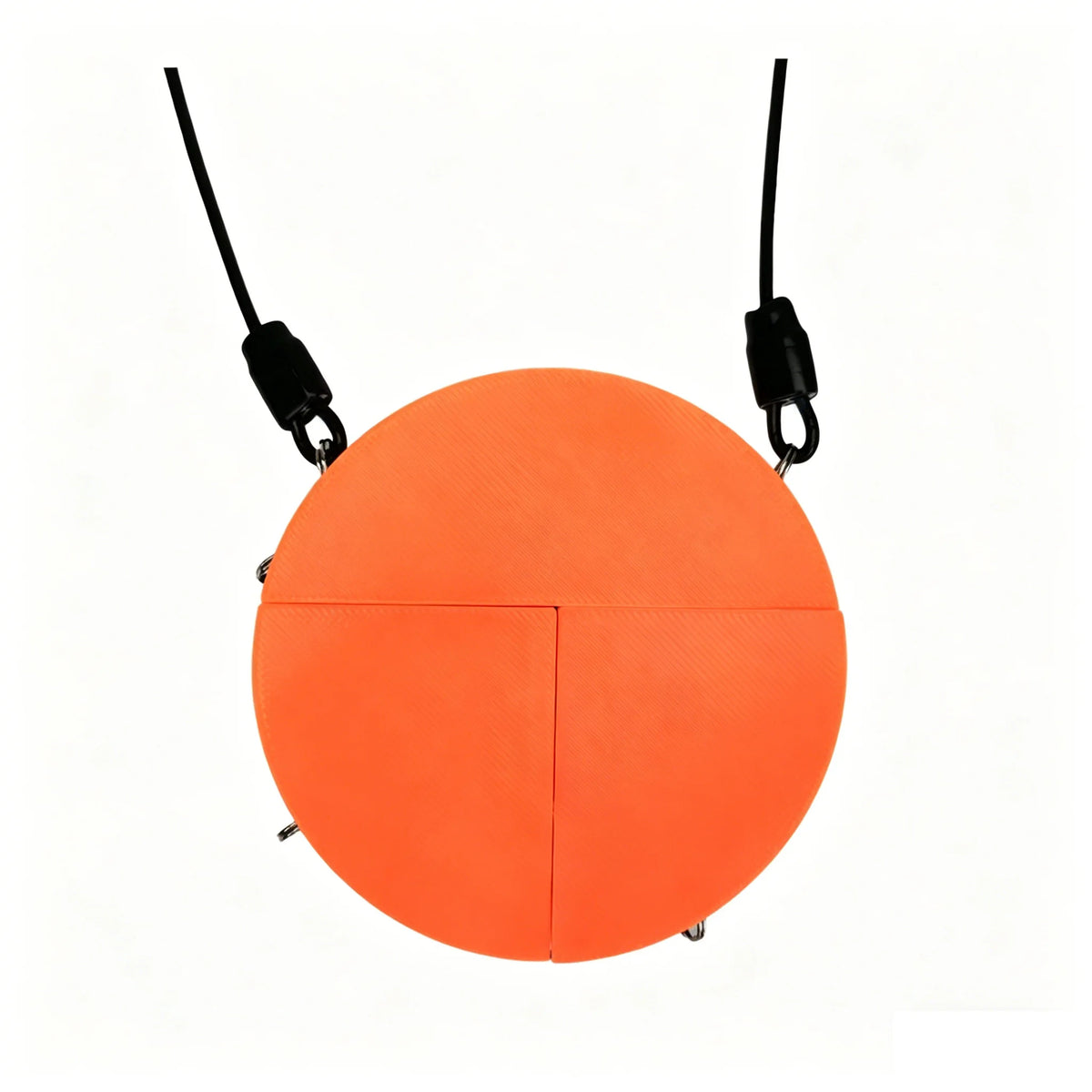 White Smoke TPU Hanging Split Target Set – 4-Piece Resettable Outdoor Practice Targets INDIAN SLINGSHOT