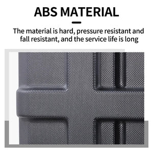 Dark Slate Gray SPG ABS Hard Recurve Bow Case – Durable Takedown Bow Storage Box SPG