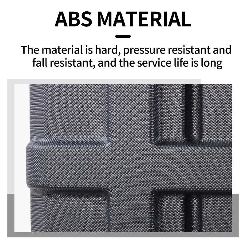 Dark Slate Gray SPG ABS Hard Recurve Bow Case – Durable Takedown Bow Storage Box SPG