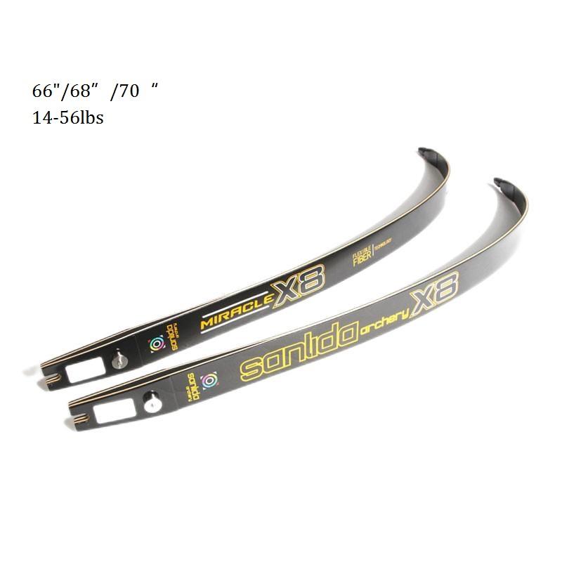 Gray Sanlida® Miracle X8 Recurve Bow (Red Edition) SANLIDA