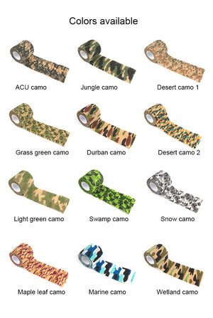 Rosy Brown Outdoor Non-Woven Shooting Camouflage Tape INDIAN SLINGSHOT