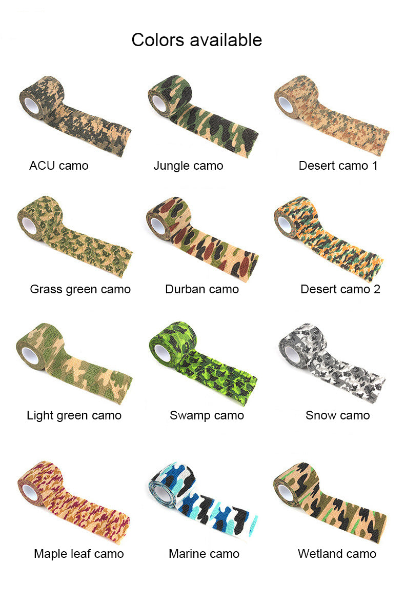 Rosy Brown Outdoor Non-Woven Shooting Camouflage Tape INDIAN SLINGSHOT