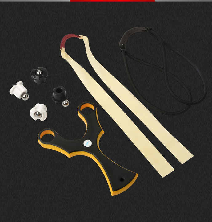 Dark Slate Gray Tie Free Card Ball Bow Dual-Use Slingshot SLINGSTER