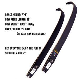 White Smoke Sanlida® Hermit X8 ILF Recurve Bow Kit SANLIDA