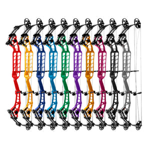 Light Pink Sanlida® Archery 40" Hero 10 II Compound Bow Kit With Full Modules SANLIDA