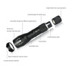 Dark Slate Gray High Lumens Portable LED Flash Light MARKSMAN