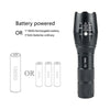 Dark Slate Gray High Lumens Portable LED Flash Light MARKSMAN