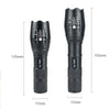 Dark Slate Gray High Lumens Portable LED Flash Light MARKSMAN