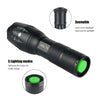 Dark Slate Gray High Lumens Portable LED Flash Light MARKSMAN