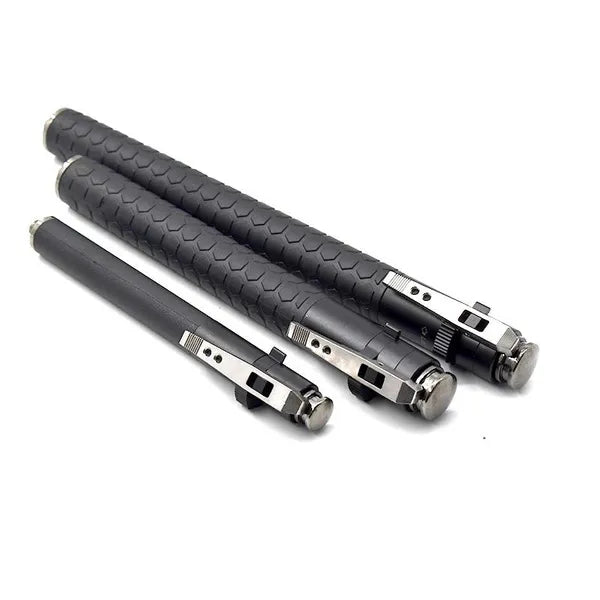 Dark Slate Gray Baton | Safe Hiking Heavy Metal Stick Rod | Automatic Retractable Hiking Stick - Enhanced Self-Defense Rod | Unique Model Available only on Indian Slingshot MARKSMAN