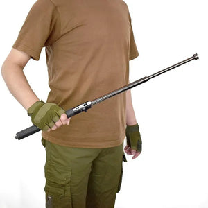 Sienna Baton | Safe Hiking Heavy Metal Stick Rod | Automatic Retractable Hiking Stick - Enhanced Self-Defense Rod | Unique Model Available only on Indian Slingshot MARKSMAN