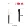 Pink Baton | Safe Hiking Heavy Metal Stick Rod | Automatic Retractable Hiking Stick - Enhanced Self-Defense Rod MARKSMAN