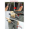 Pink Baton | Safe Hiking Heavy Metal Stick Rod | Automatic Retractable Hiking Stick - Enhanced Self-Defense Rod MARKSMAN