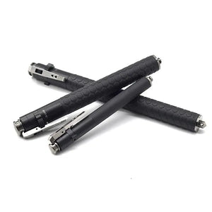 Dark Slate Gray Baton | Safe Hiking Heavy Metal Stick Rod | Automatic Retractable Hiking Stick - Enhanced Self-Defense Rod | Unique Model Available only on Indian Slingshot MARKSMAN