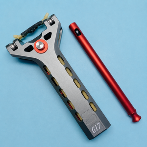 Sky Blue INFII ULTRA PLUS Alloy Slingshot INDIAN SLINGSHOT