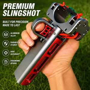 Black Infii Magnum Alloy Slingshot INDIAN SLINGSHOT