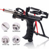 Light Gray Heavy Instructor Slingbow with Wrist Rest Powerful Outdoor Shooting with Laser Slingshot Fish Equipment INDIAN SLINGSHOT