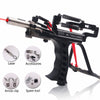 Dark Slate Gray Heavy Instructor Slingbow with Wrist Rest Powerful Outdoor Shooting with Laser Slingshot Fish Equipment INDIAN SLINGSHOT