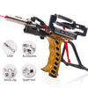 Dark Slate Gray Heavy Instructor Slingbow with Wrist Rest Powerful Outdoor Shooting with Laser Slingshot Fish Equipment INDIAN SLINGSHOT