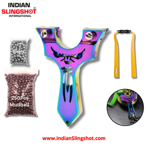 Rosy Brown Alloy Specter Slingshot MARKSMAN