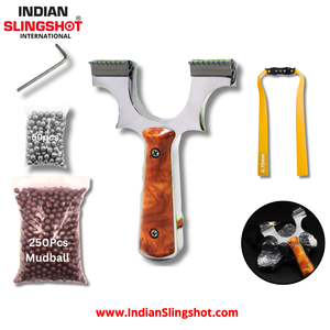 Gray Alloy Timber Dragon Tooth Slingshot MARKSMAN