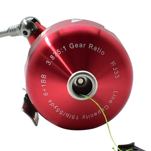 White Smoke J33 Full Metal Fishing Reel MARKSMAN
