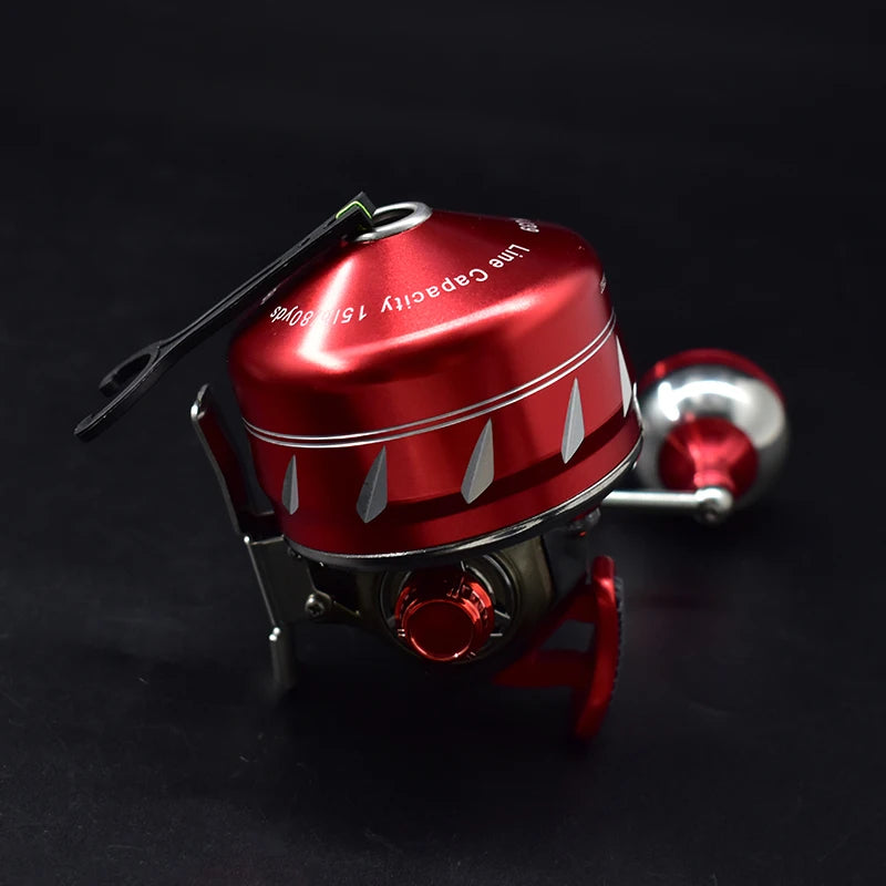 Black J39 Metal Fishing Reel 6+1 Bearings MARKSMAN