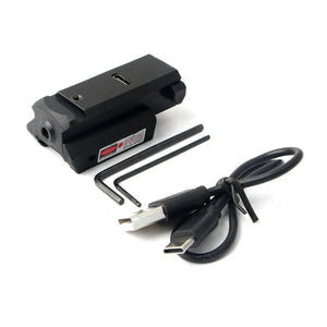 White Smoke JG10 Mini USB Rechargeable Red/Green/Blue Dot Sight MARKSMAN