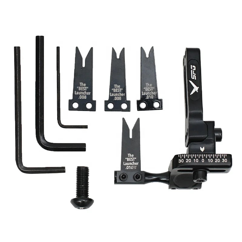 Dark Slate Gray SPG JT820 Adjustable Arrow Rest | Steel Blade Compound Bow SPG