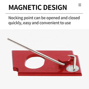 White Smoke SPG JT912 Magnetic Arrow Rest | Adjustable Alloy Recurve Rest SPG