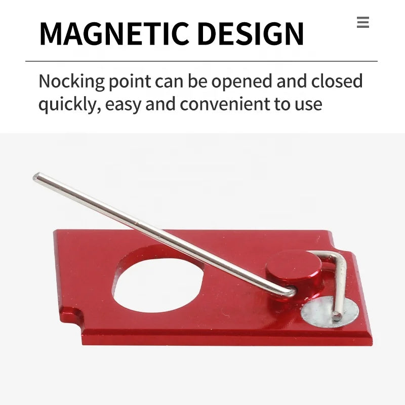 White Smoke SPG JT912 Magnetic Arrow Rest | Adjustable Alloy Recurve Rest SPG