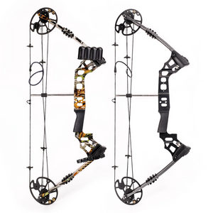 Beige Junxing Archery M120 Shooting Compound Bow and Arrows INDIAN SLINGSHOT