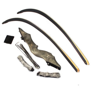 Dark Slate Gray Junxing F178 Recurve Bow for Outdoor Target Practices and Gaming INDIAN SLINGSHOT
