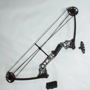 Light Gray Junxing M132 Compound Bow for Outdoor Target Shooting INDIAN SLINGSHOT