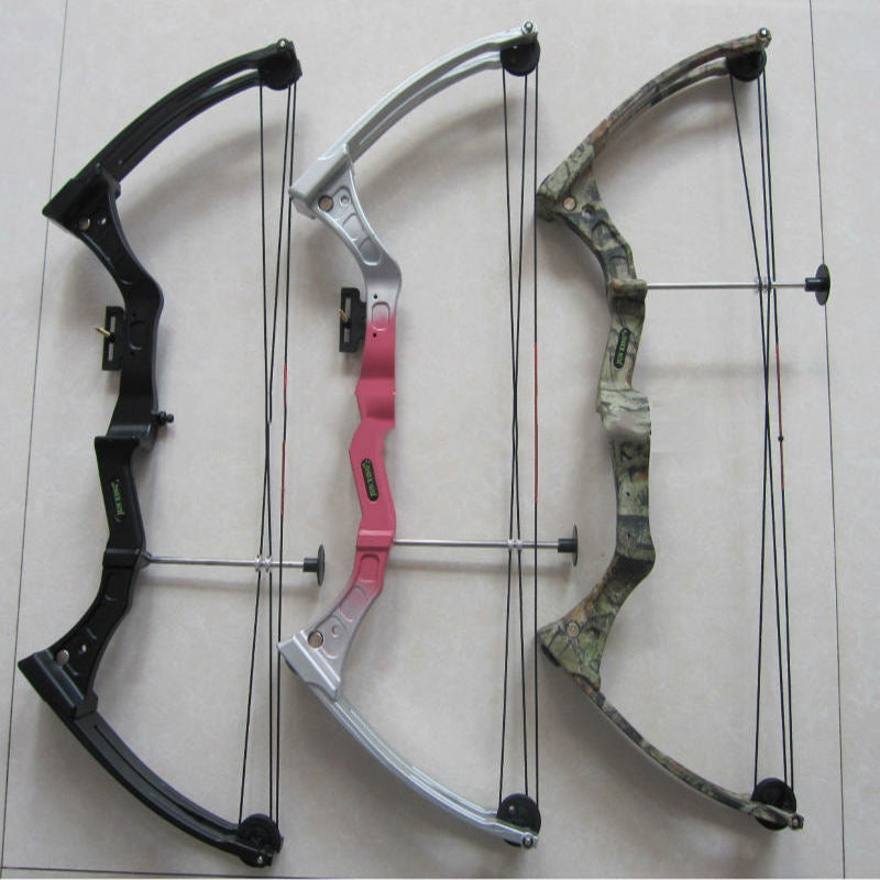 Gray Junxing M110 Compound Bow for Kids and Beginners JUNXING