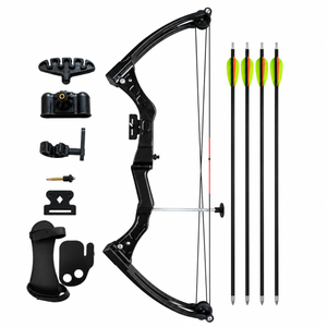 White Smoke Junxing M110 Compound Bow for Kids and Beginners JUNXING