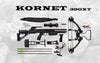 Dark Slate Gray Hori-Zone Kornet 390-XT Compound Crossbow Hori-Zone