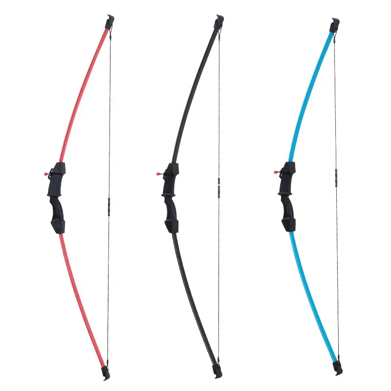 Dark Slate Gray SPG Kid Straight Bow 15LBS Recurve Training Bow for Beginners SPG