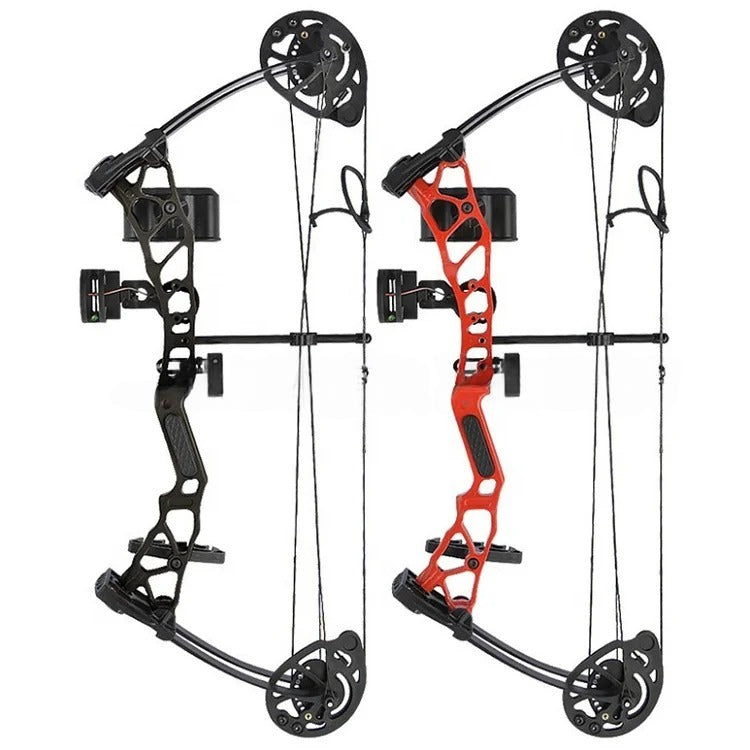 White Smoke SPG Kids Compound Bow | Adjustable 16–28 LBS | Beginner Archery Set SPG