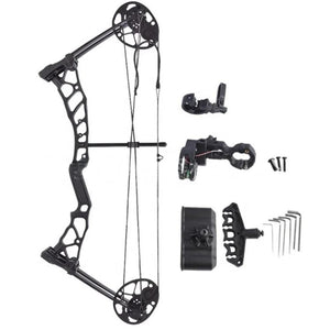 White Smoke SPG Kids Compound Bow | Adjustable 16–28 LBS | Beginner Archery Set SPG