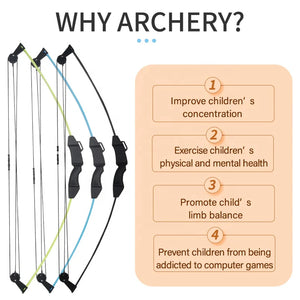Peach Puff SPG Kids Compound Bow – Beginner-Friendly Youth Archery Set SPG