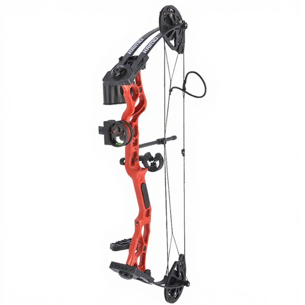 White Smoke SPG Kids Compound Bow | Adjustable 16–28 LBS | Beginner Archery Set SPG