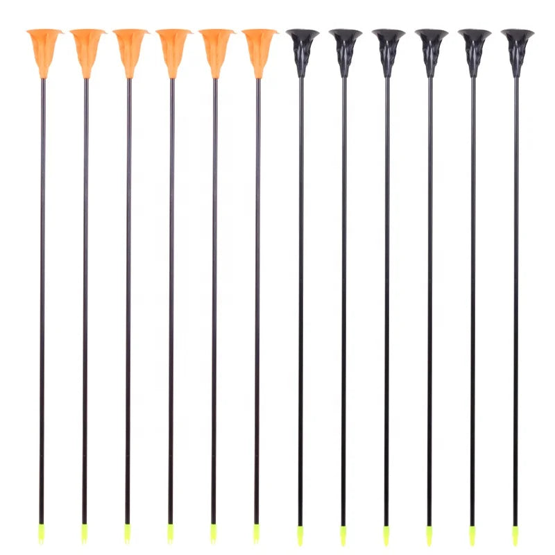 Dark Slate Gray SPG Kids Sucker Arrows – Safe Fiberglass Practice Arrows with Rubber Tips SPG